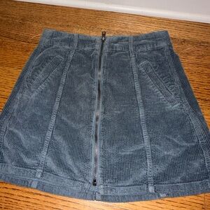 american eagle high rise a-line skirt!